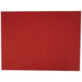 Set de table en papier rouge 30x40 cm