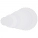 Rond en carton blanc Ø 21 cm