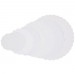 Rond en carton blanc Ø 32 cm