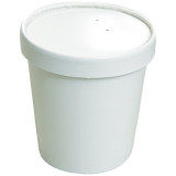 Pot à soupe carton renforcé blanc 96cl / 32oz