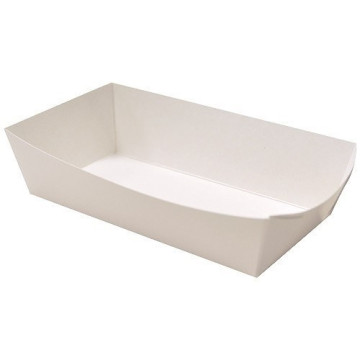 Barquette à frites carton kraft 140x70x30 mm