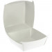 Boîte hamburger carton blanche 97x97x70 mm ingraissable