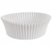 Caissette plissée ronde papier blanc n°1207