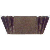 Caissette plissée ronde papier brun n°8