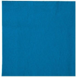 Serviette ouate bleu caraïbes 2 plis 38x38 cm