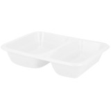 Barquettes pulpe biodégradables MENU 2COMP 227X178X45-28gr  (X220)
